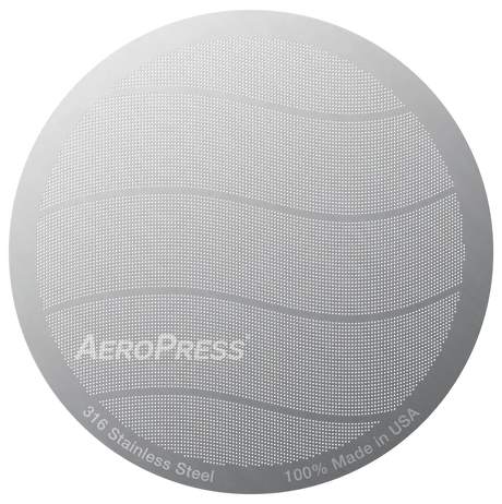 AeroPress Stainless Steel Reusable Filter - Moto Camp Nerd - motorcycle camping
