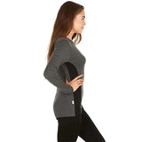 Minus33 | Ossipee Women's Crew 100% Merino Wool | Midweight - Moto Camp Nerd - motorcycle camping