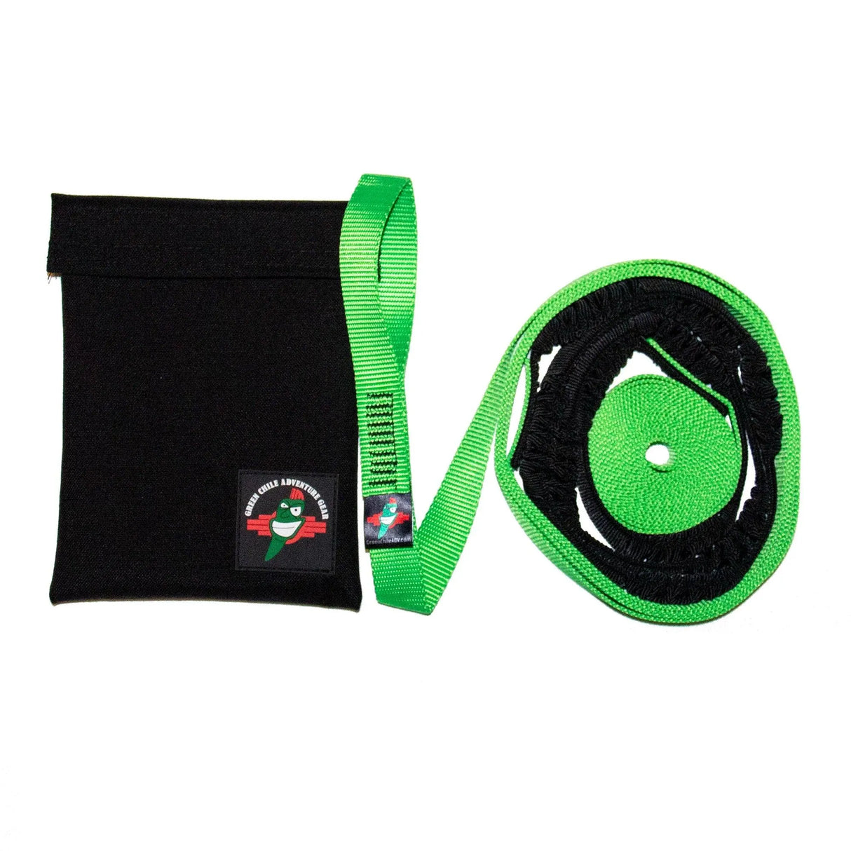 Green Chile Adventure Gear | Dynatow Dynamic Motorcycle Tow Strap - Moto Camp Nerd - motorcycle camping