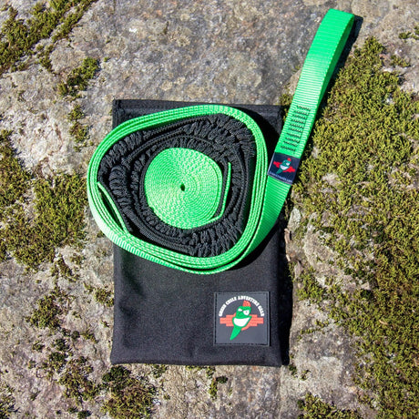 Green Chile Adventure Gear | Dynatow Dynamic Motorcycle Tow Strap - Moto Camp Nerd - motorcycle camping