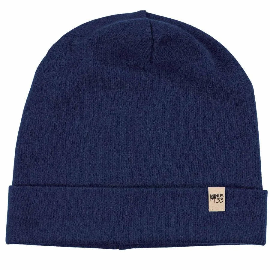 Minus33 | 100% Merino Wool Ridge Cuff Beanie | Midweight - Moto Camp Nerd - motorcycle camping