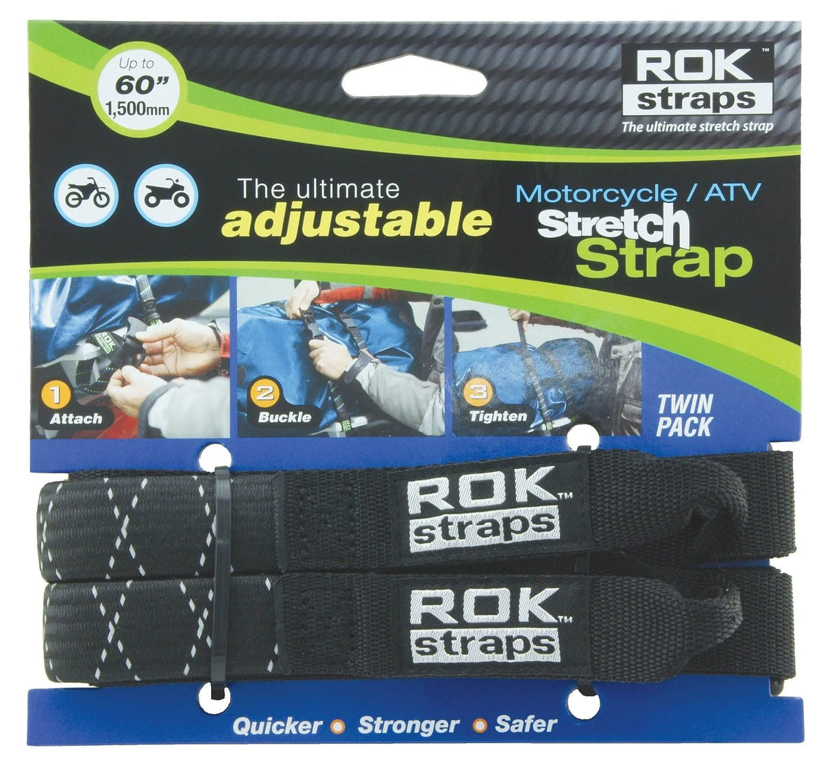 ROK Straps | Adjustable Motorcycle Strap - Moto Camp Nerd - motorcycle camping