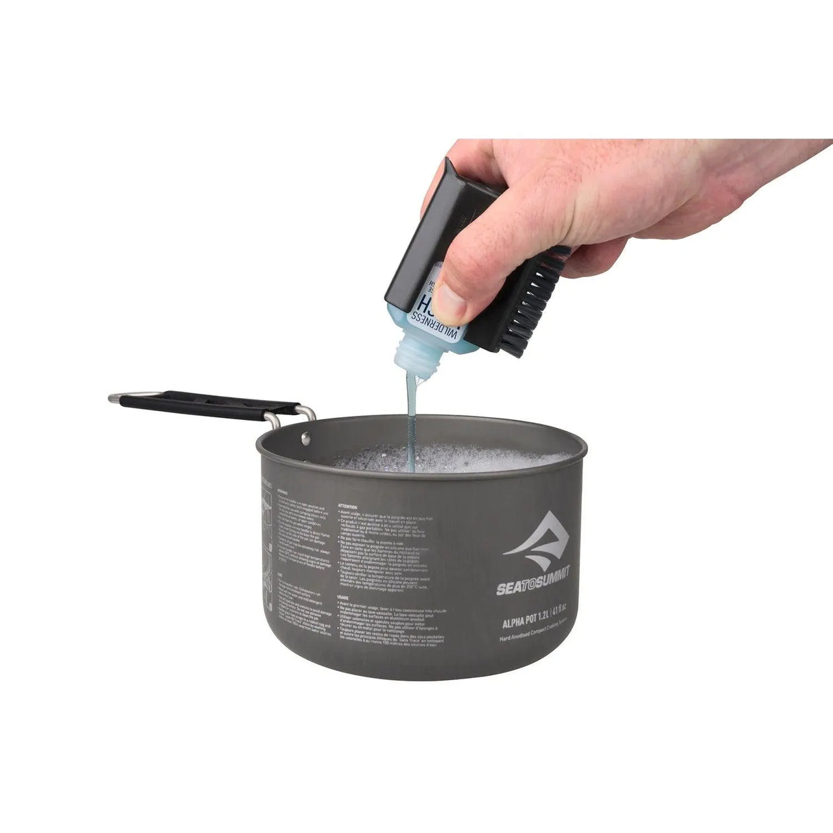 Sea To Summit | Camp Kitchen Pot Scrubber and Soap - Moto Camp Nerd - motorcycle camping
